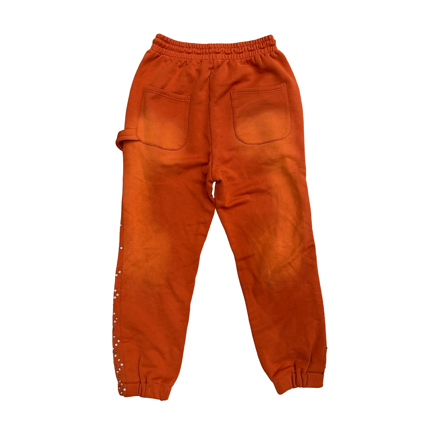 Happy Memories Don't Die HMDD Crystal Sweatpants Orange [USED] - S (Used)
