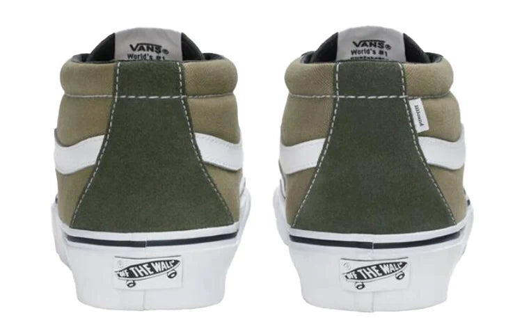 VN0A7TNH2D5 Vans Vault Sk8-Mid LX JJJJound Green