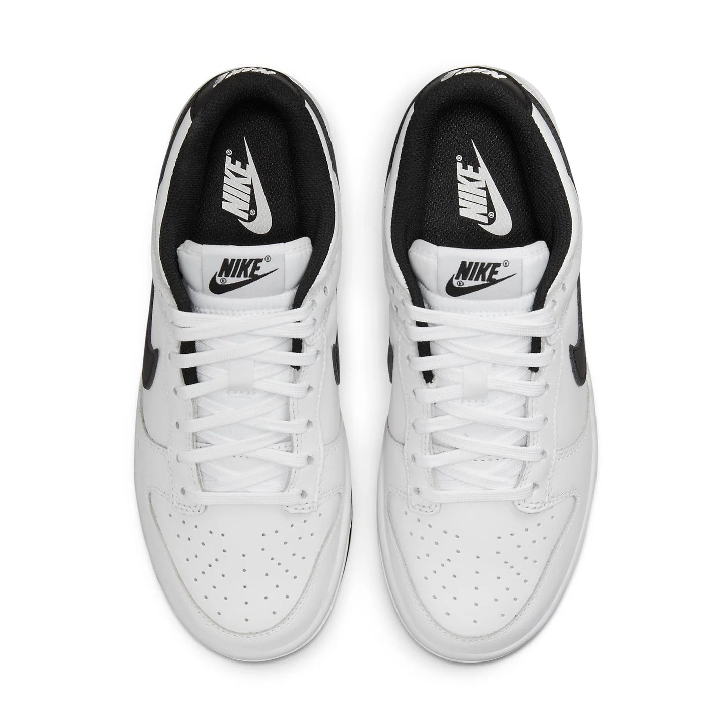 DD1503 113 Nike Dunk Low White Black (2022) (Women's)