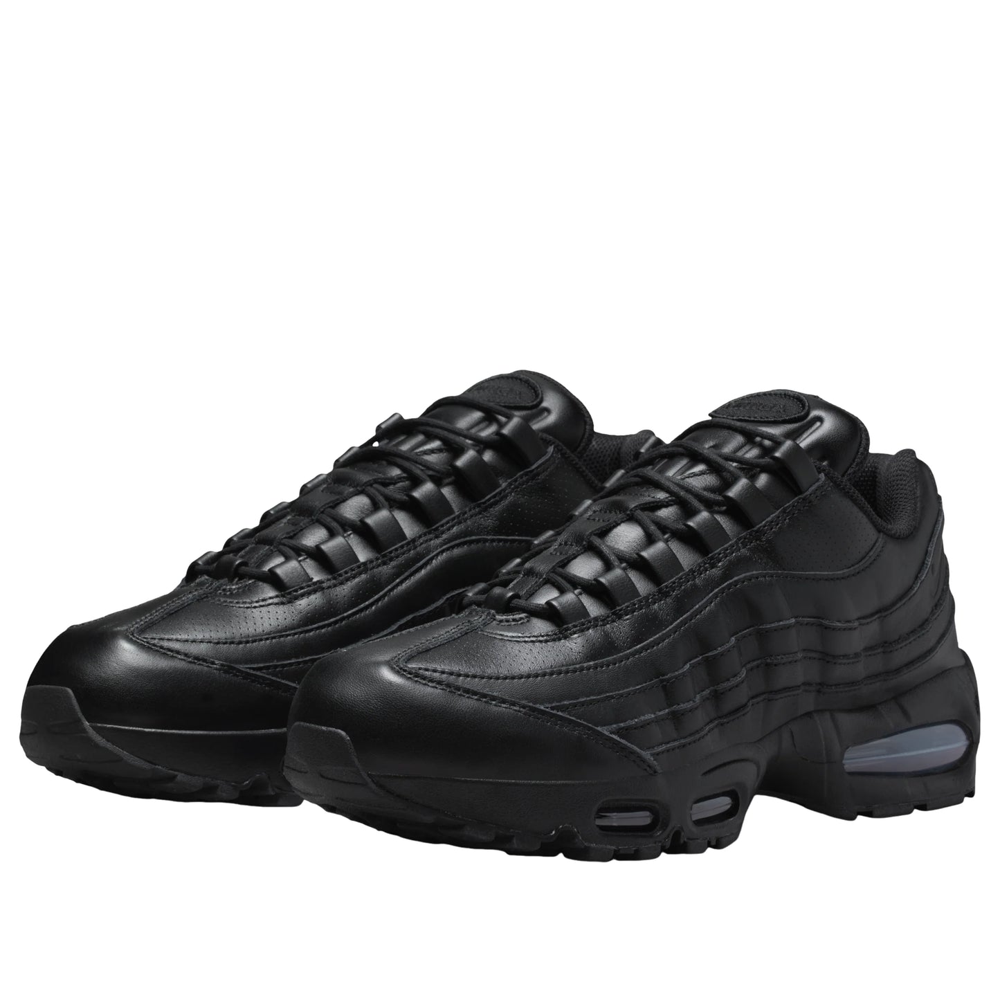 IM0696 001 Nike Air Max 95 QS Big Bubble Black Leather