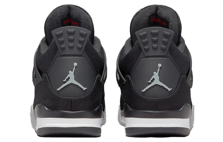DH7138 006 Air Jordan 4 Retro SE Black Canvas [NO BOX]