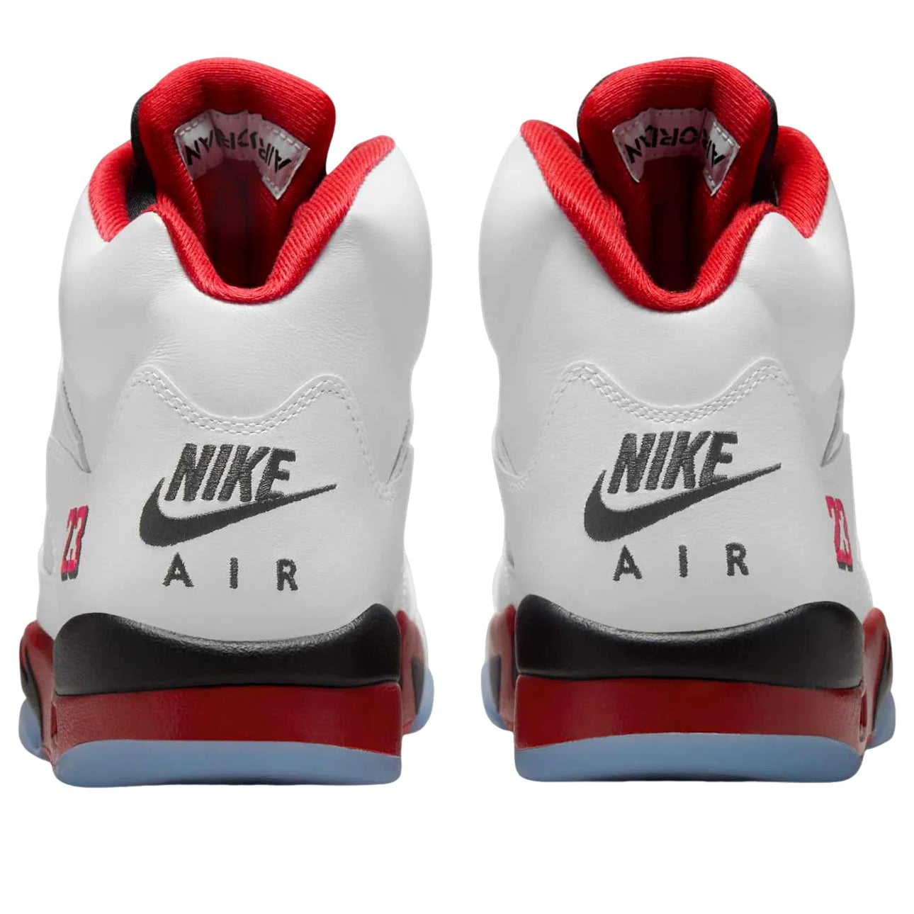 HQ7980 101 Jordan 5 Retro Fire Red Black Tongue (2025) (GS) [NO BOX]