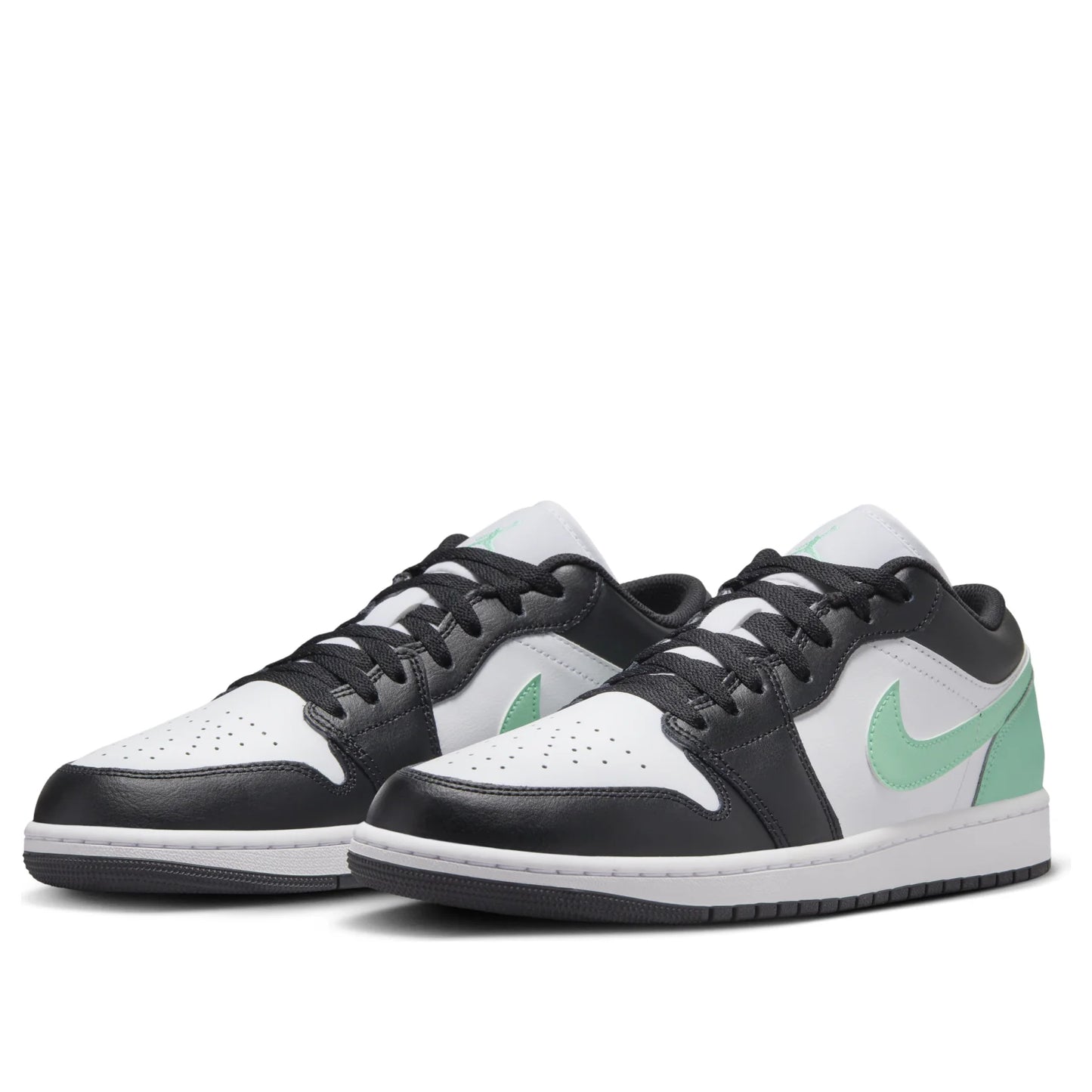 553558 131 Air Jordan 1 Low Green Glow