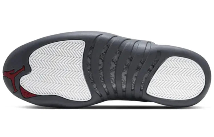 130690 160 Air Jordan 12 Retro White Dark Grey