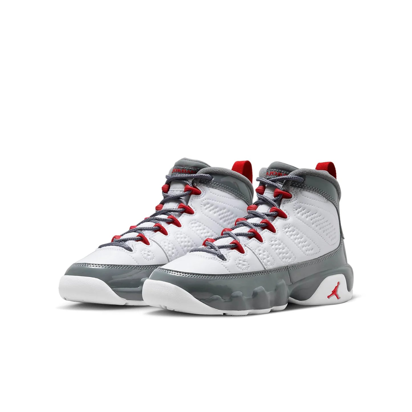 302359 162 Air Jordan 9 Retro Fire Red (GS)