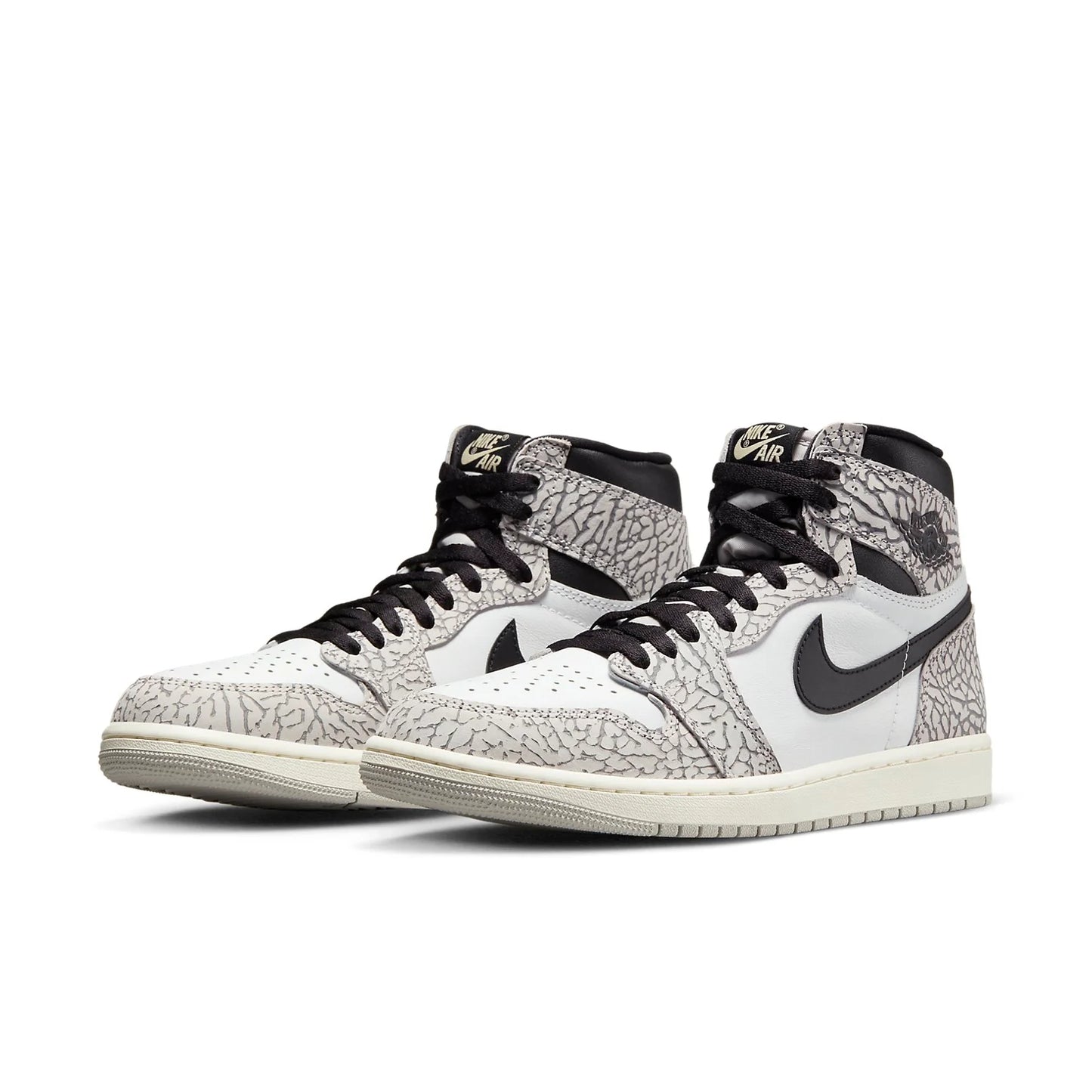 DZ5485 052 Air Jordan 1 Retro High OG White Cement