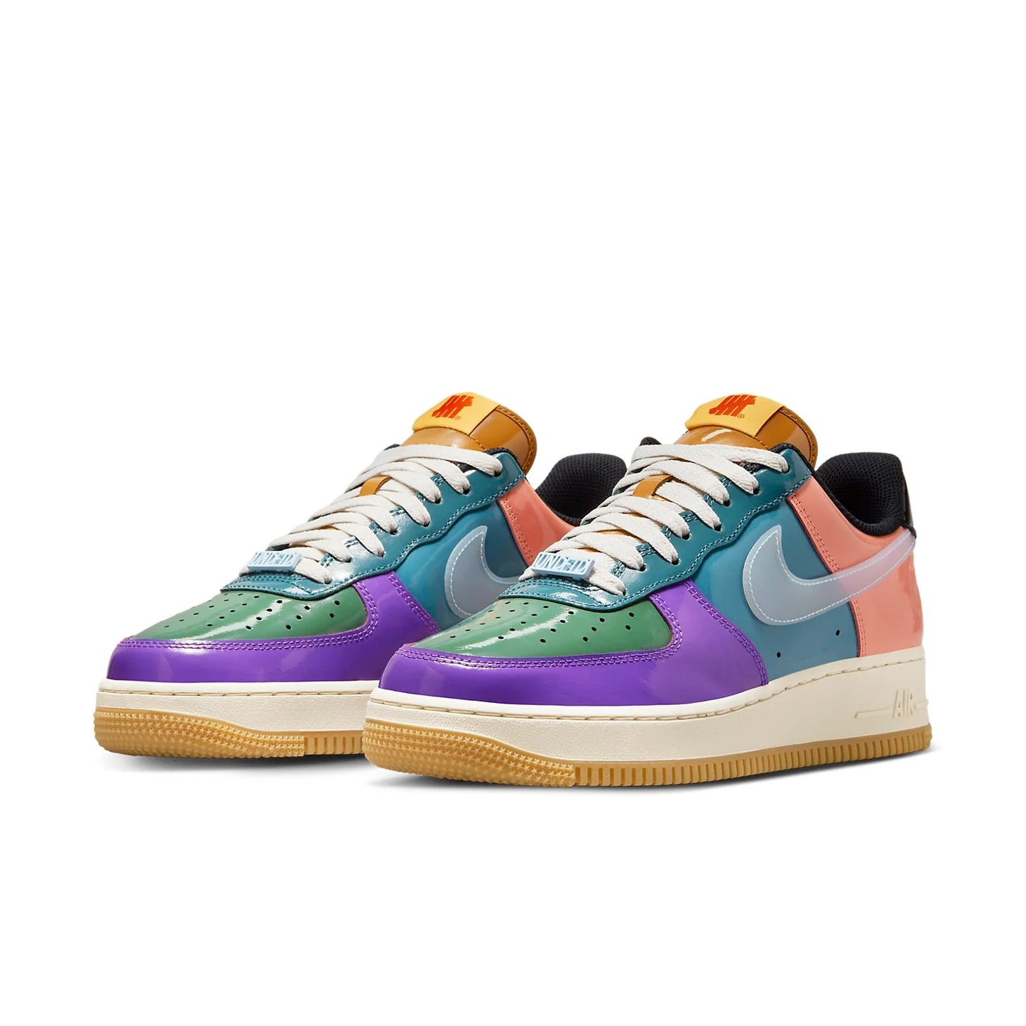 DV5255 500 Nike Air Force 1 Low SP Undefeated Multi-Patent Wild Berry [CONDITIONAL] [NO BOX]