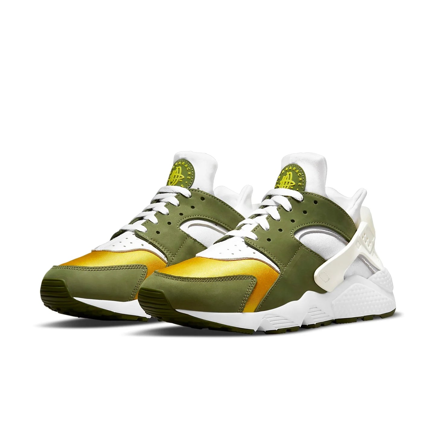 DD1381 300 Nike Air Huarache Stussy Dark Olive (2021)