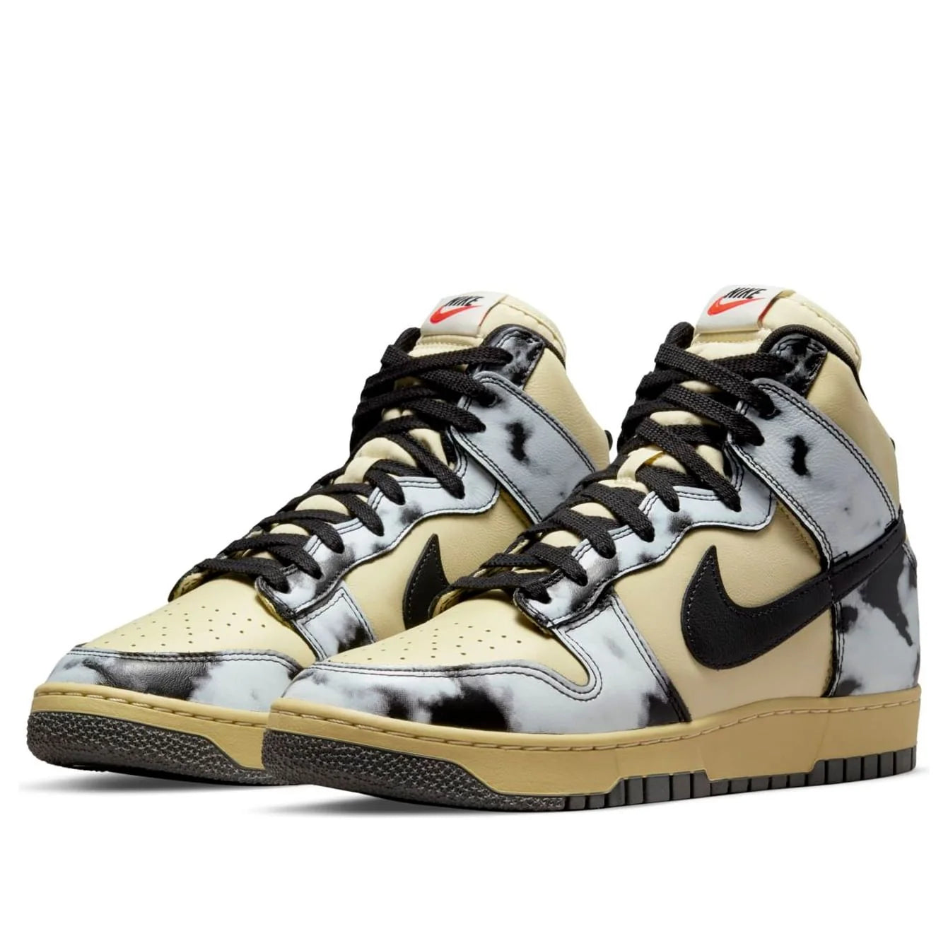 DD9404 700 Nike Dunk High 1985 Black Acid Wash