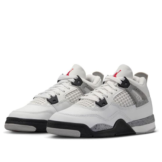 IB4388 100 Jordan 4 Retro White Cement (2025) (PS)