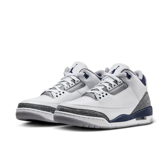 CT8532 140 Jordan 3 Retro Azul marino medianoche