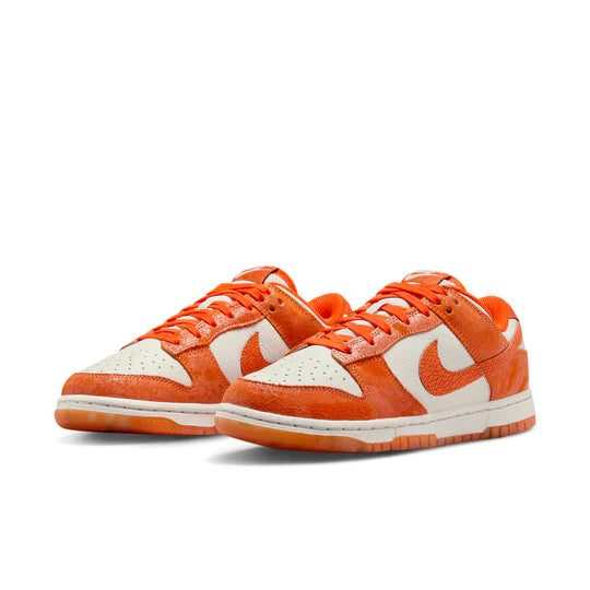 FN7773 001 Nike Dunk Low Cracked Orange (Women's)