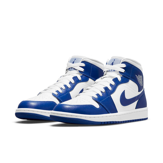 BQ6472 104 Jordan 1 Mid Kentucky Blue (Women's)