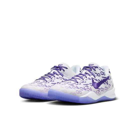 FN0266 101 Nike Kobe 8 Protro Court Purple (GS)