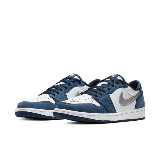 CJ7891 400 Jordan 1 Low SB Midnight Navy