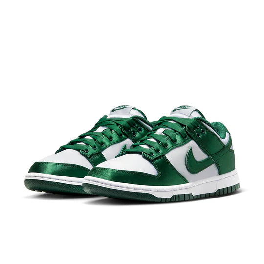 DX5931 100 Nike Dunk Low Michigan State Satin (Women's) [CONDITIONAL]