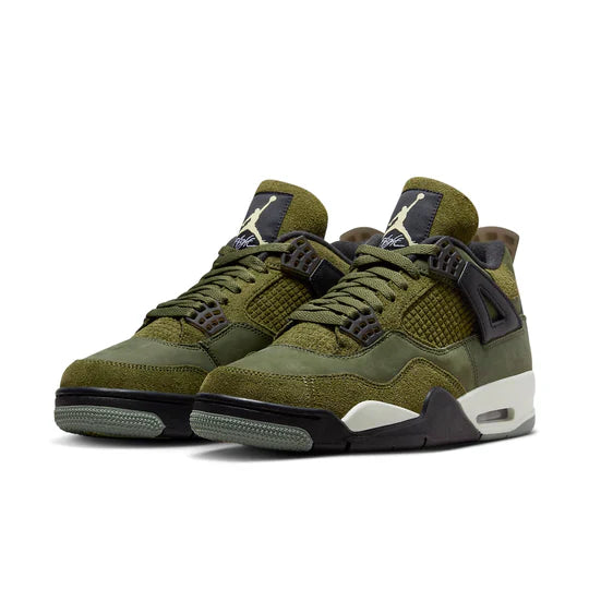 FB9927 200 Air Jordan 4 Craft Medium Olive [CONDITIONAL]