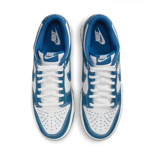 DV0834 101 Nike Dunk Low Industrial Blue Sashiko [CONDITIONAL] [REPLACE BOX]