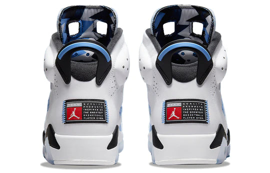 CT8529 410 Jordan 6 Retro UNC Blanco