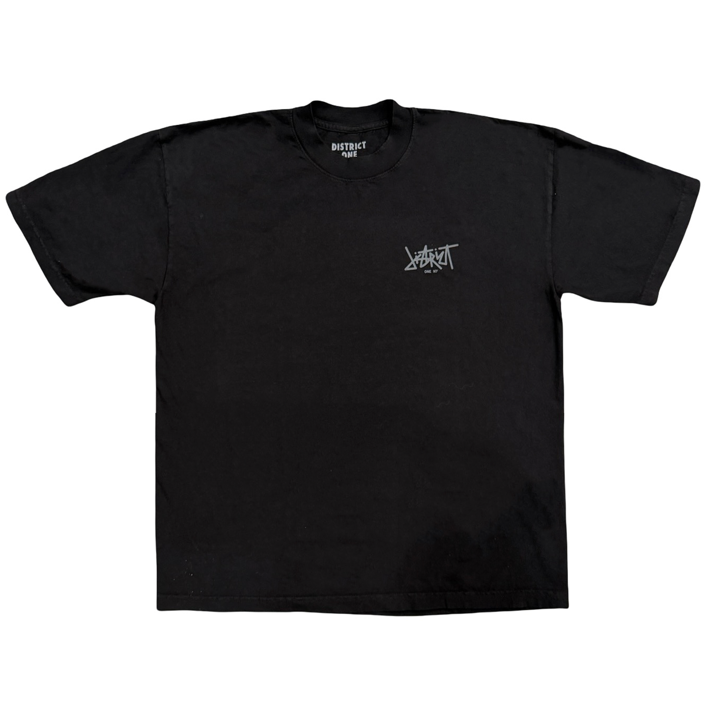 District One Billiards Tee Black