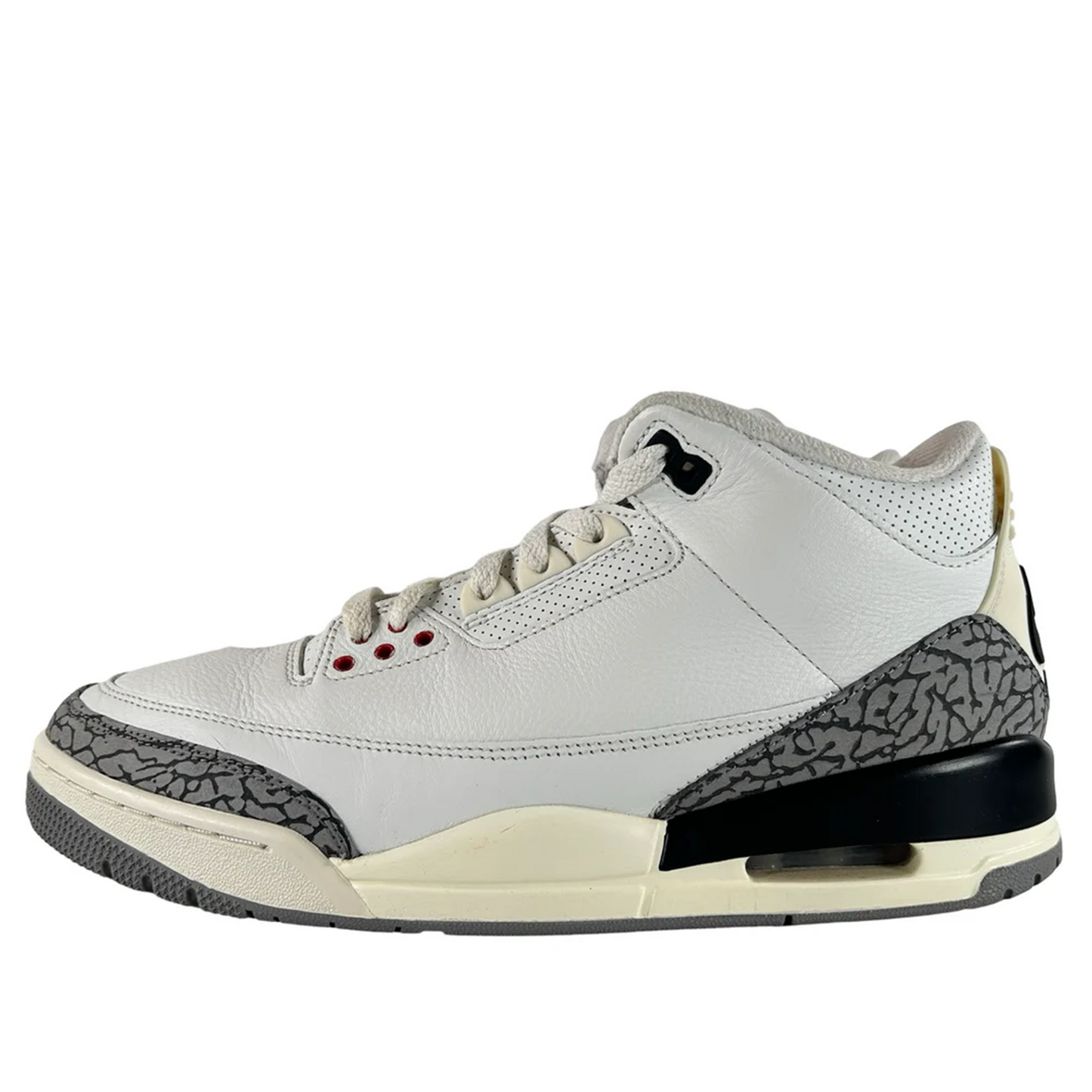DN3707 100 Jordan 3 Retro White Cement Reimagined [USED] - 10 M (Used12)