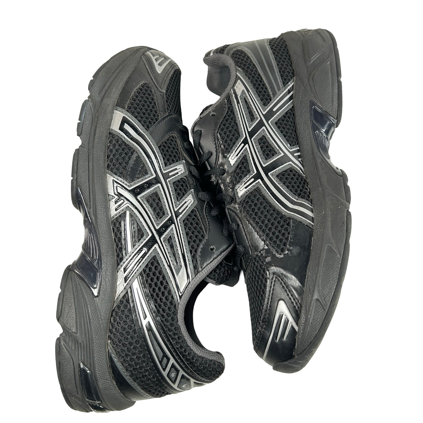 1201A906 001 ASICS Gel-1130 Black Pure Silver [USED] - 9 M (Used)
