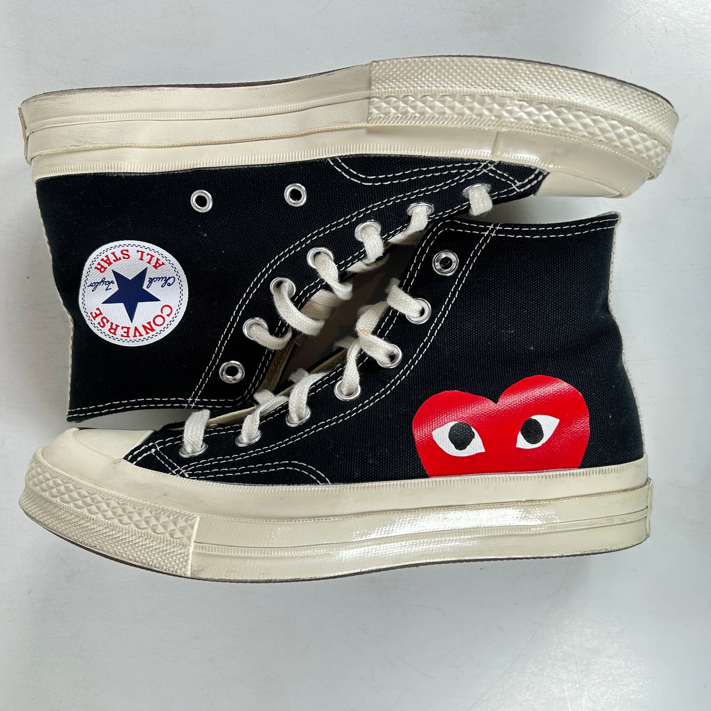 150204C Converse Chuck Taylor All Star 70 Hi CDG Black [USED] - 5.5 M (Used)