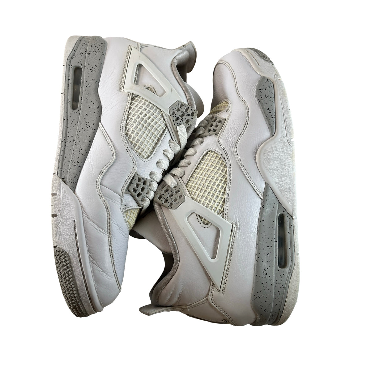 CT8527 100 Jordan 4 Retro White Oreo [USED] - 10 M (Used4)