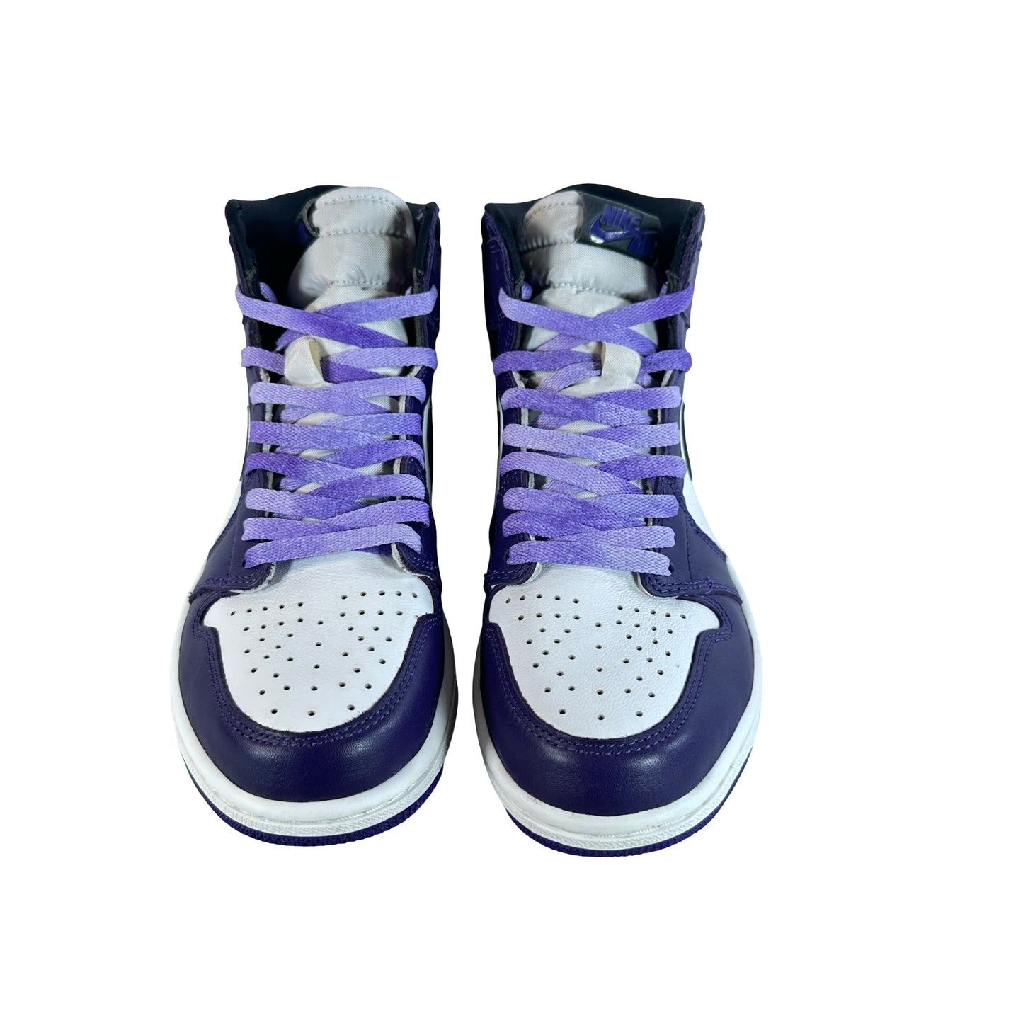 555088 500 Jordan 1 Court Purple [USED] - 8.5 M (Used) (Replace Box)
