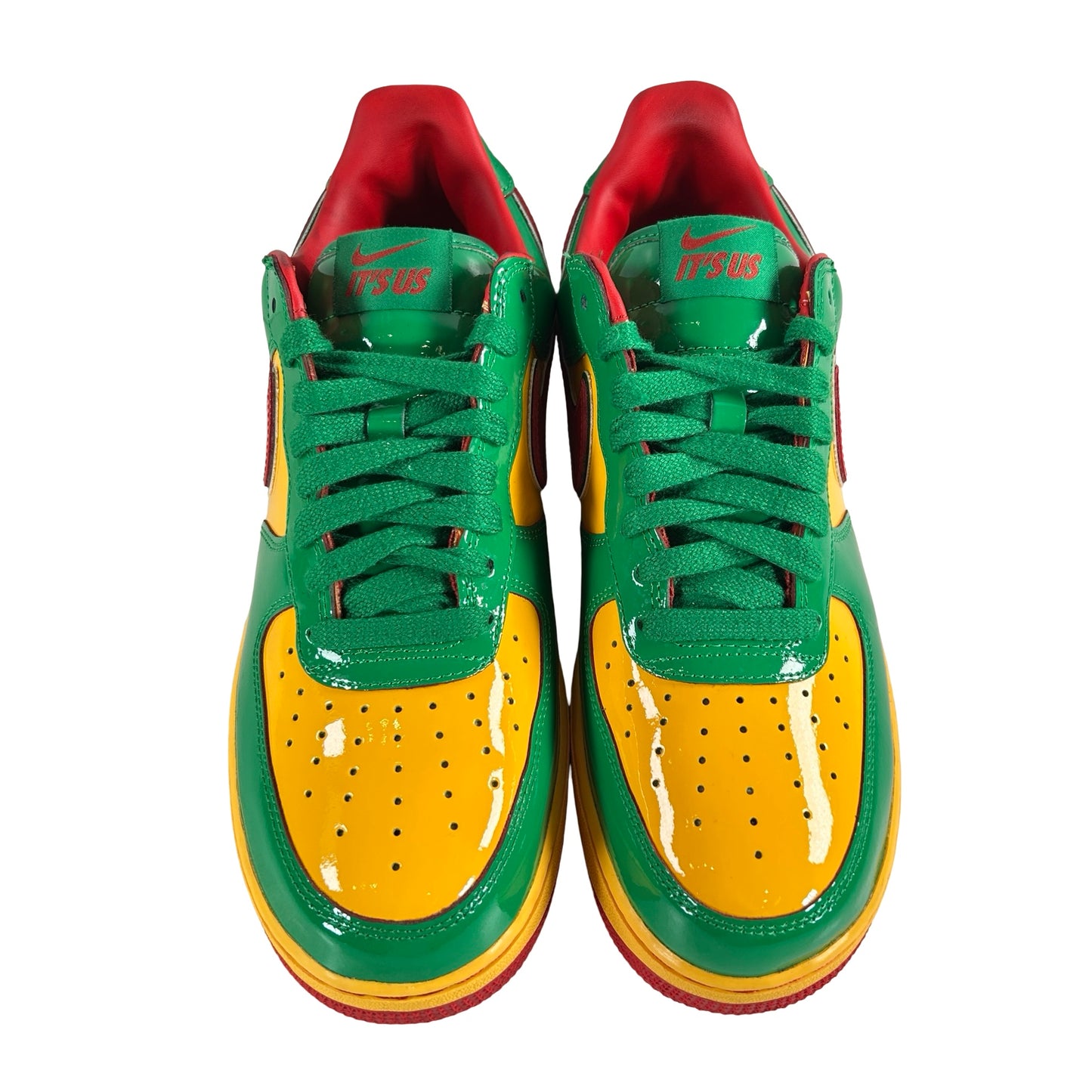 IH4383 300 Nike Air Force 1 Low Lil Yachty Concrete Boys Lucky Green [USED] - 9.5 M (Used)