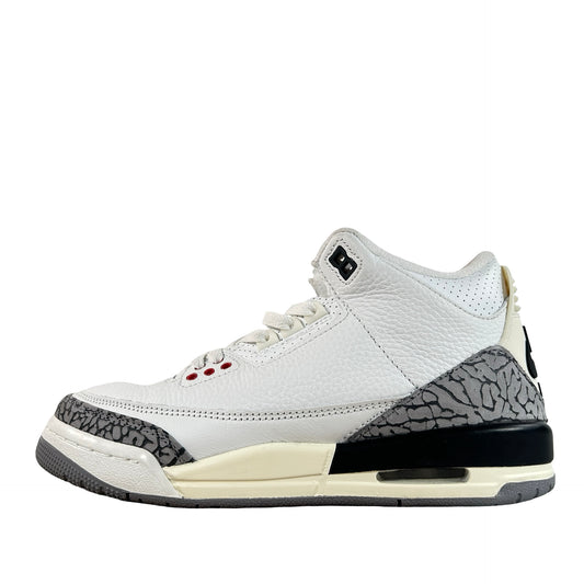 DM0967 100 Jordan 3 Retro White Cement Reimagined (GS) [USED] - 6 Y (Used2) (No Box2)