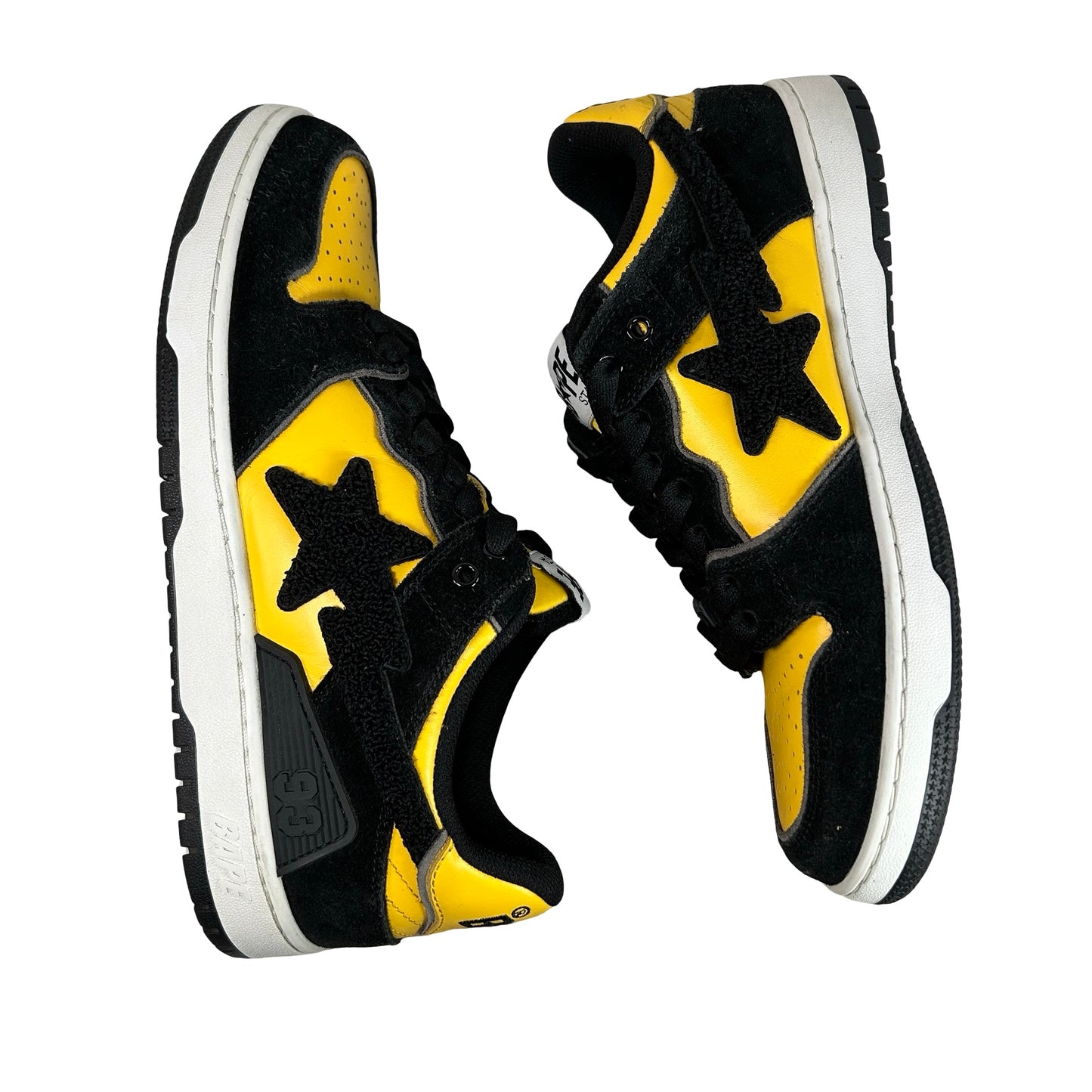 1K30191309 YLW A Bathing Ape Sk8 Sta #2 M2 Yellow [USED] - 11 M (Used) (No Box)