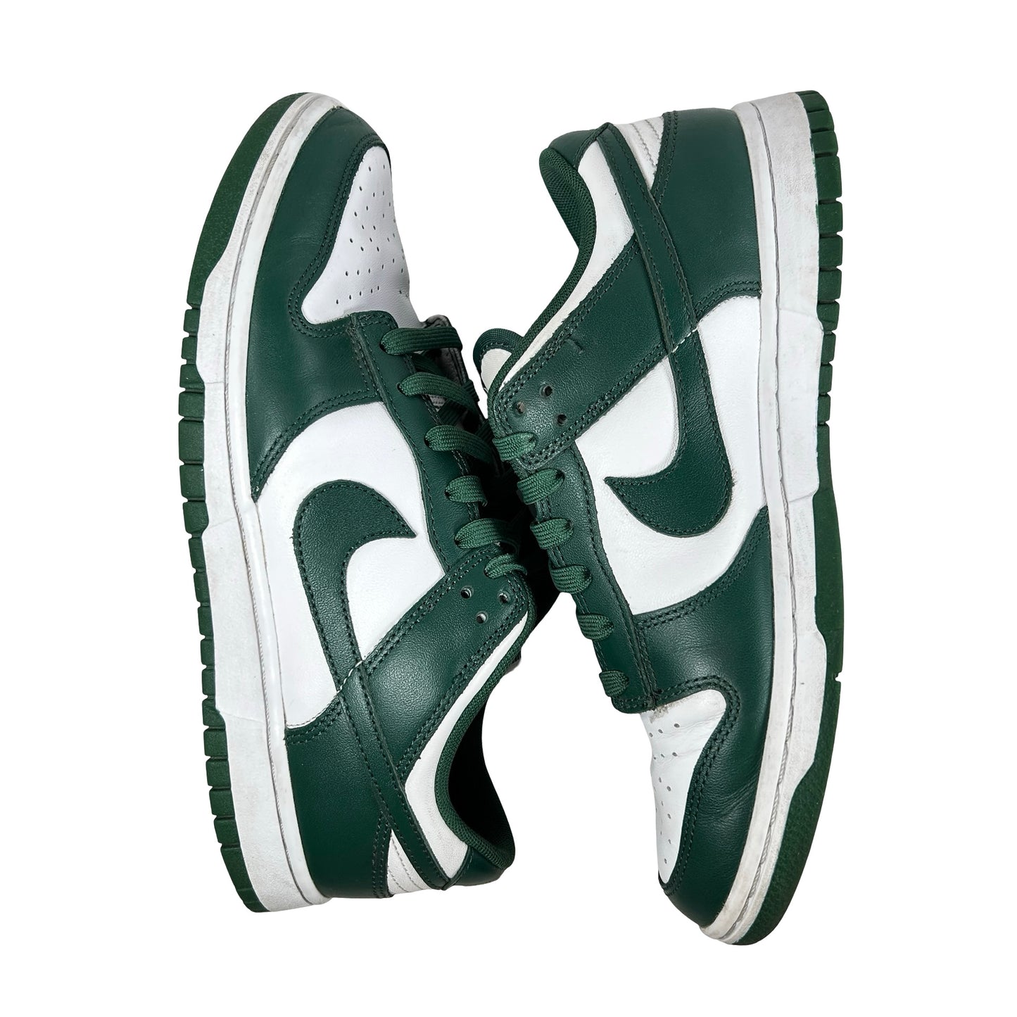 DD1391 101 Nike Dunk Low Michigan State [USED] - 8.5 M (Used) (No Box)