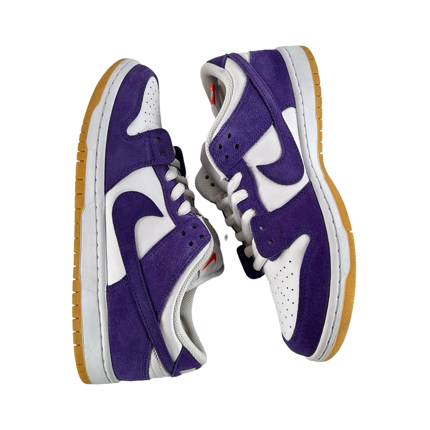 DV5464 500 Nike SB Dunk Low Pro ISO Orange Label Court Purple [USED] - 8.5 M (Used)