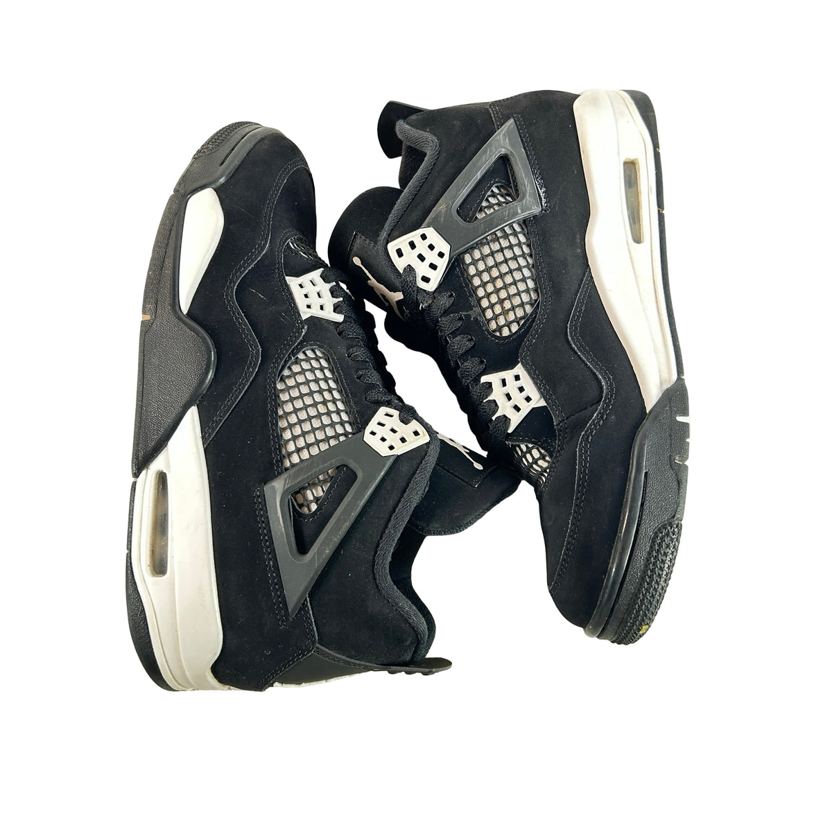 FQ8138 001  Jordan 4 Retro White Thunder [USED] - 8.5 M (Used9)