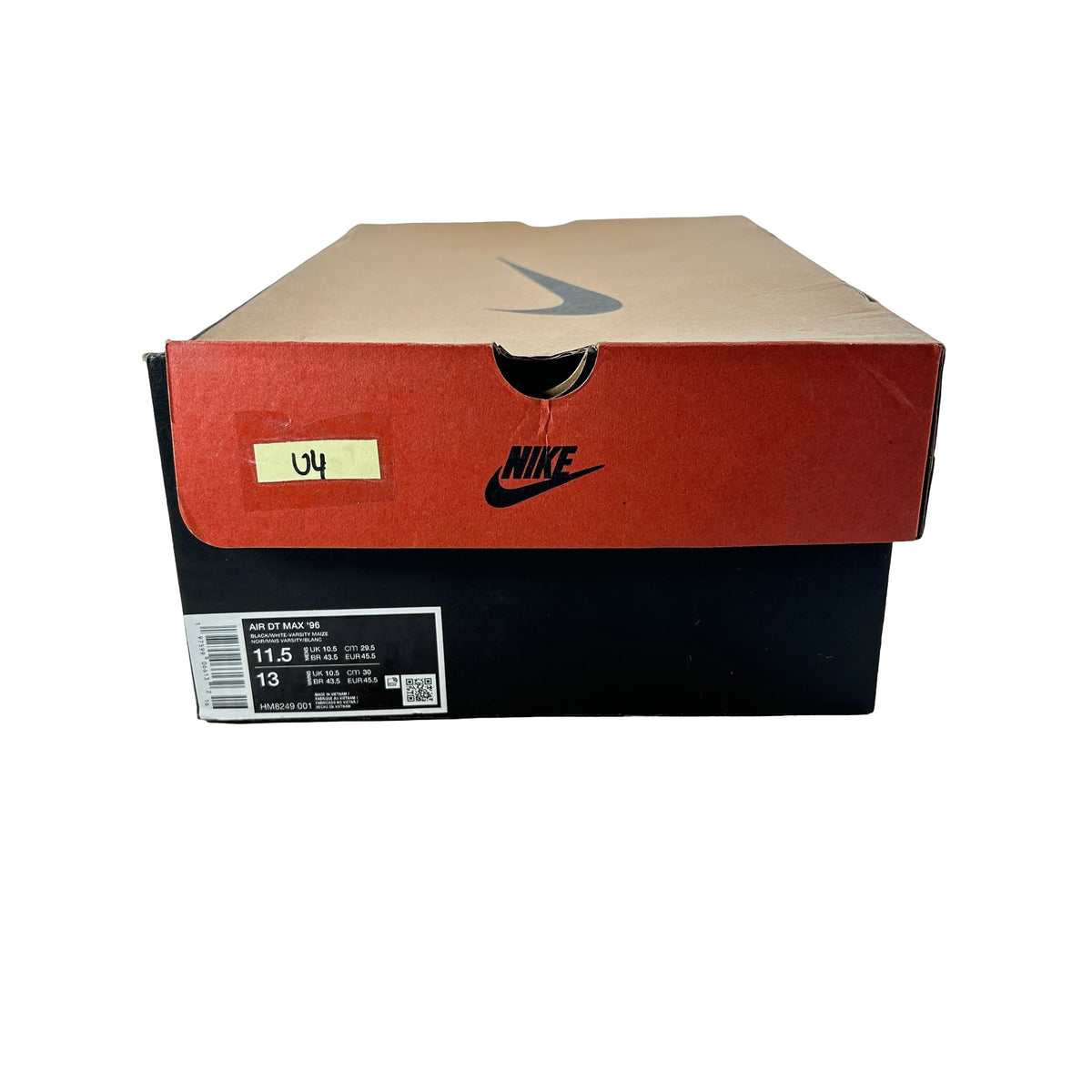 HM8249 001 Nike Air DT Max '96 Black White (2024) - 11.5 M (Used4)
