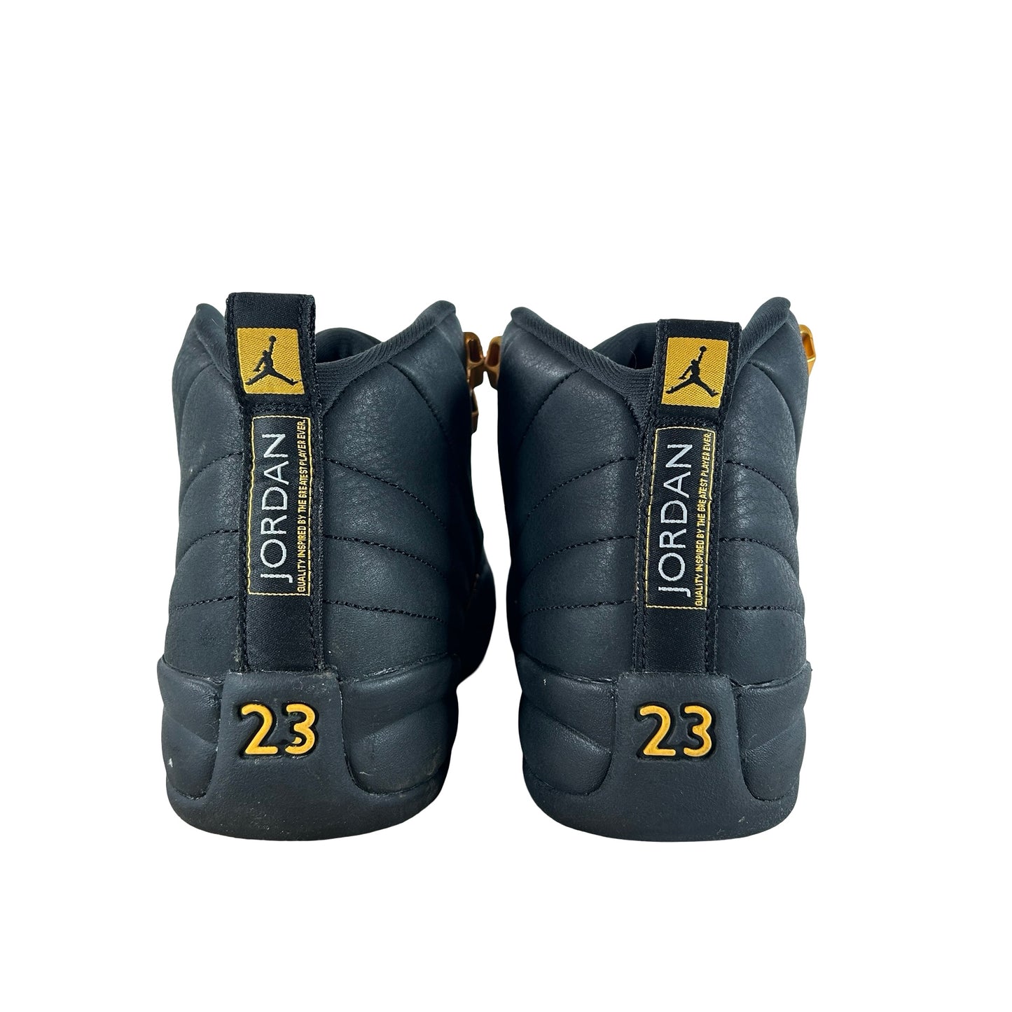 153265 071 Jordan 12 Retro Black Taxi (GS) [USED] - 7 Y (Used) (No Box)