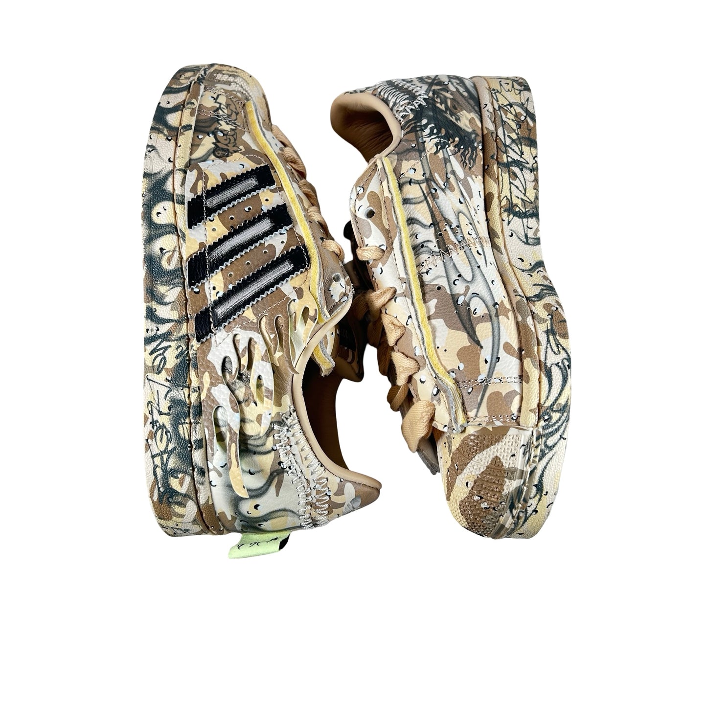 KJ2932 adidas Superstar Hellstar Desert Camo [USED] - 5.5 M (Used)