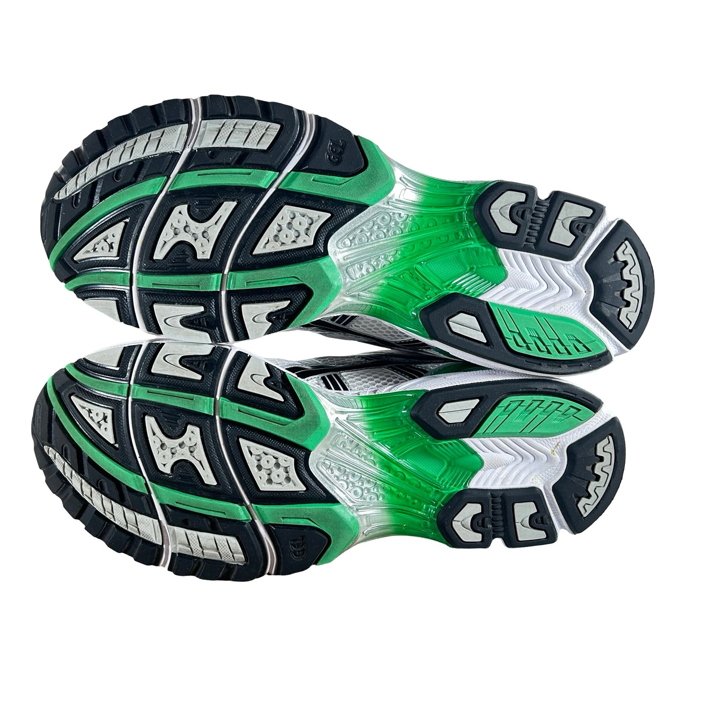 1201A019 110 ASICS Gel-Kayano 14 White Malachite Green [USED] - 13 M (Used2)