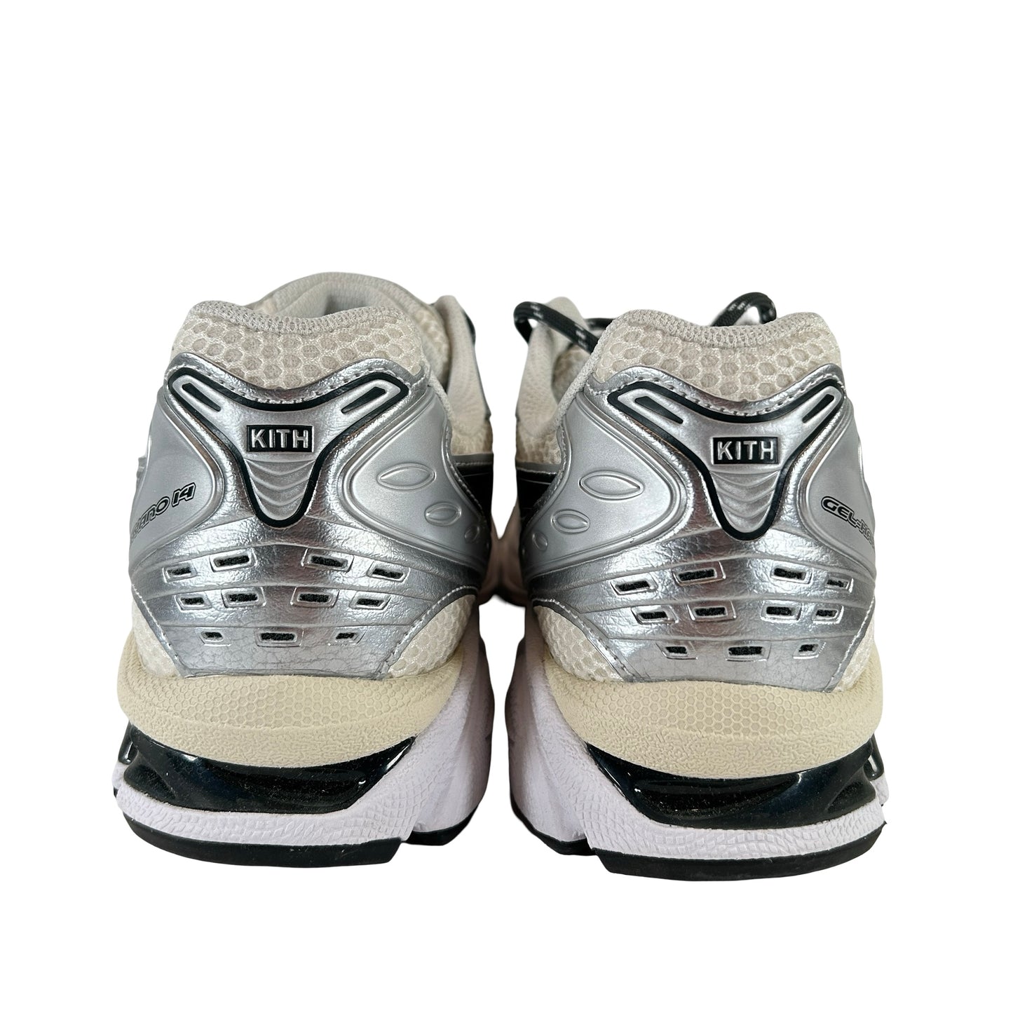 1203A566 100 ASICS Gel-Kayano 14 Kith Cream Scarab (2024) [USED] - 8.5 M (Used)