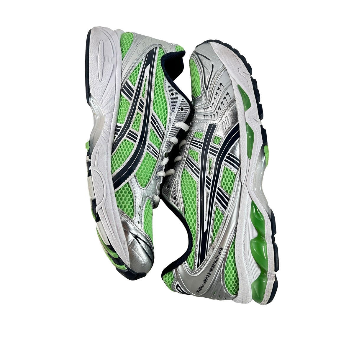 1202A056 300 ASICS Gel-Kayano 14 Bright Lime Midnight (Women's) [USED] - 11 W (Used)