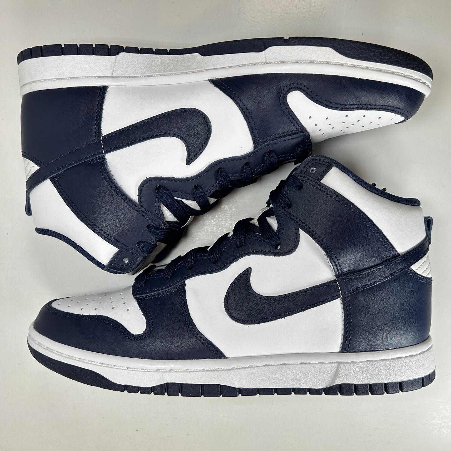 DD1399 104 Nike Dunk High Championship Navy [USED] - 9 M (Used)