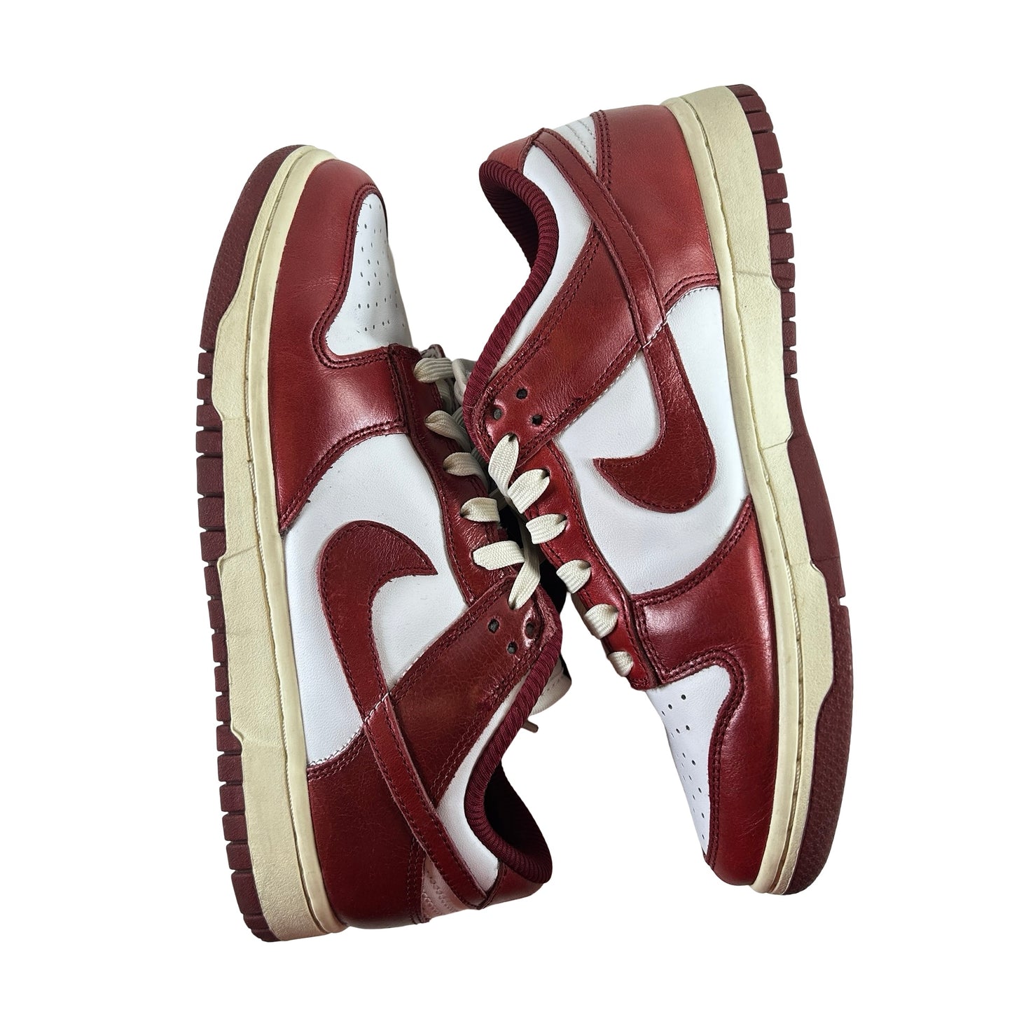FJ4555 100 Nike Dunk Low PRM Vintage Team Red (Women's) [USED] - 7.5 W (Used)