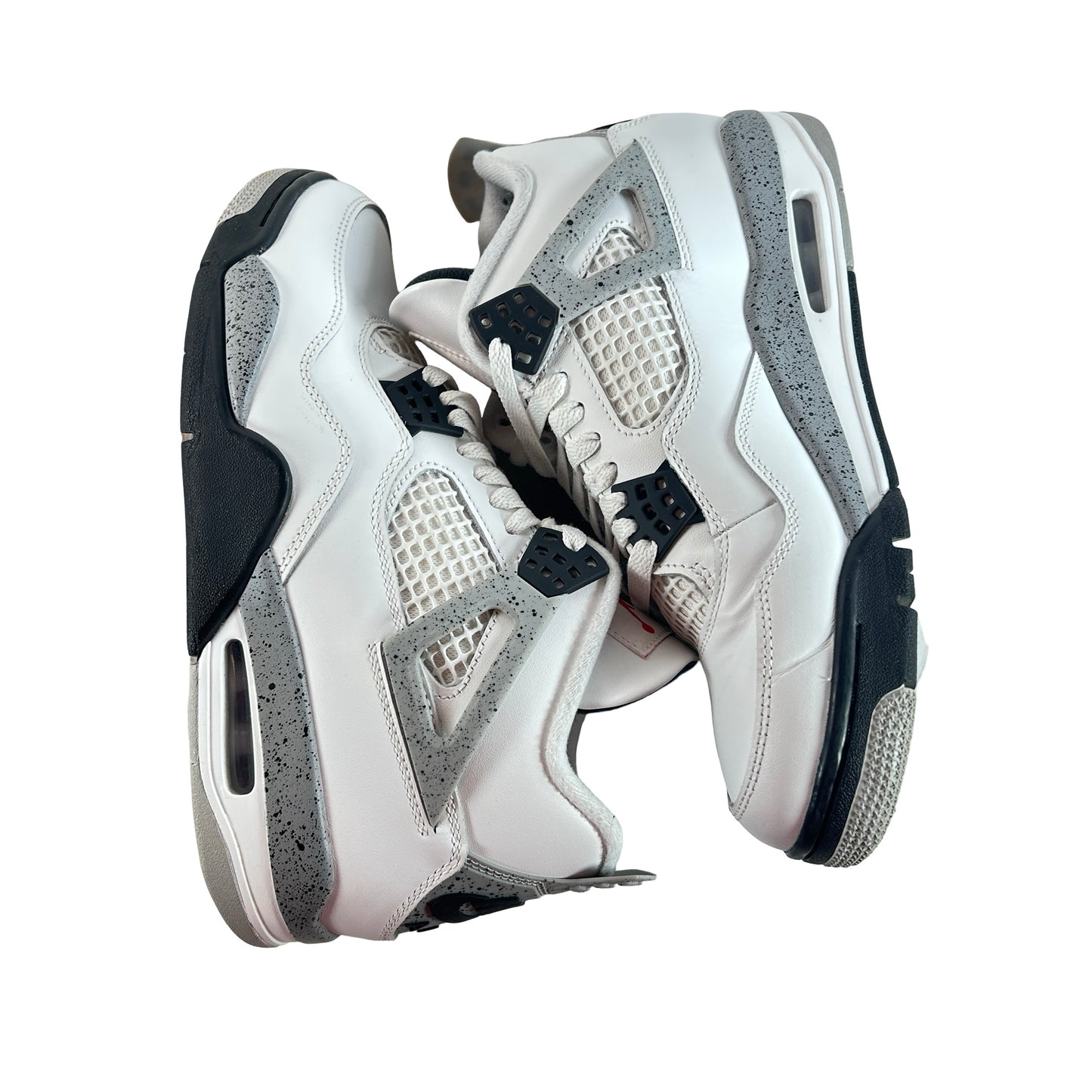 FV5029 100 Jordan 4 Retro White Cement (2025) [USED] - 8 M (Used9)