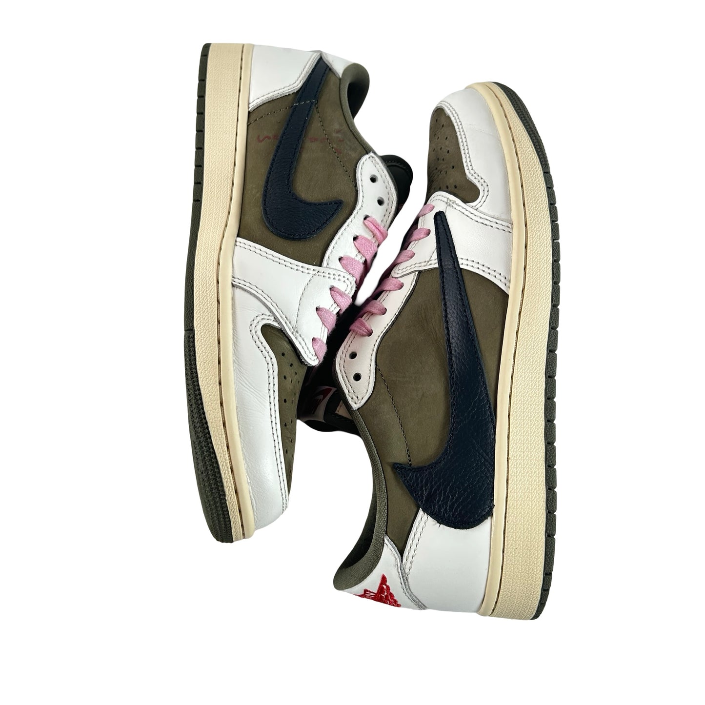 DM7866 200 Jordan 1 Retro Low OG SP Travis Scott Medium Olive [USED] - 9 M (Used9)