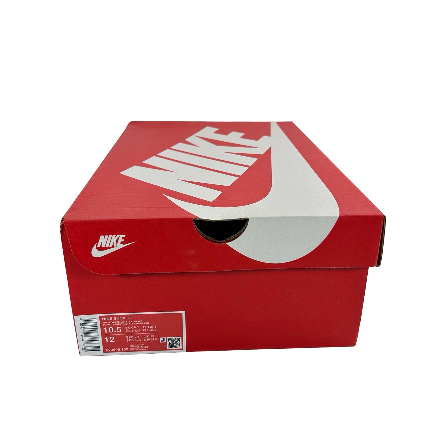 AV3595 100 Nike Shox TL White Metallic Silver [USED] - 10.5 M (Used)