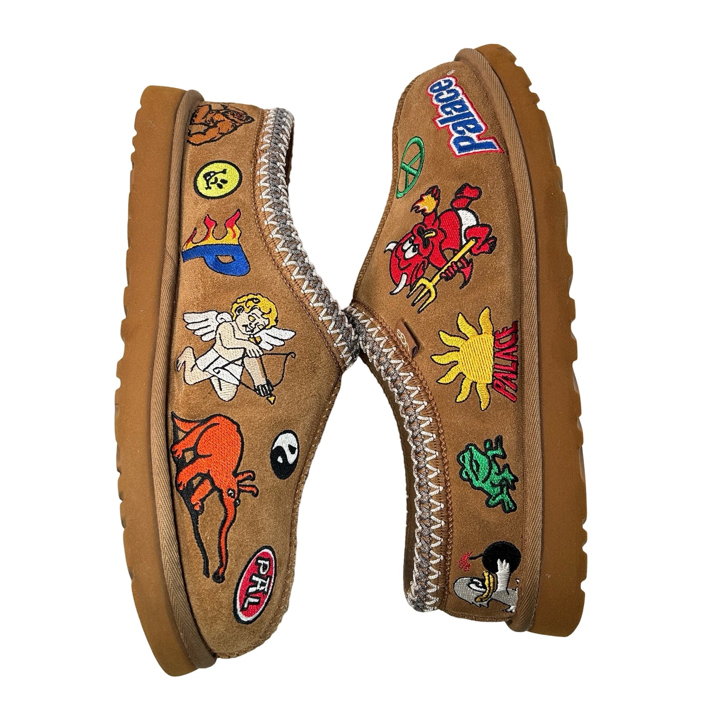 1157290 UGG Tasman Slipper Palace Burnt Chestnut [USED] - 10 M (Used)