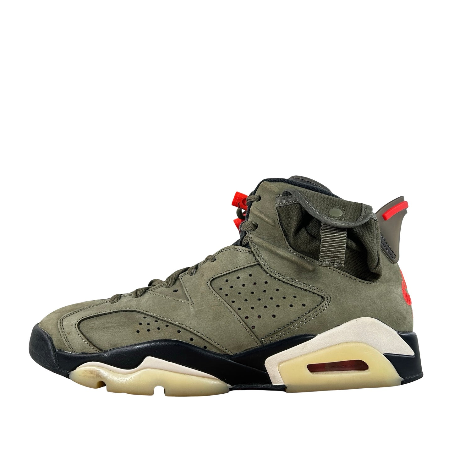CN1084 200 Jordan 6 Retro Travis Scott [USED] - 8 M (Used) (No Box)