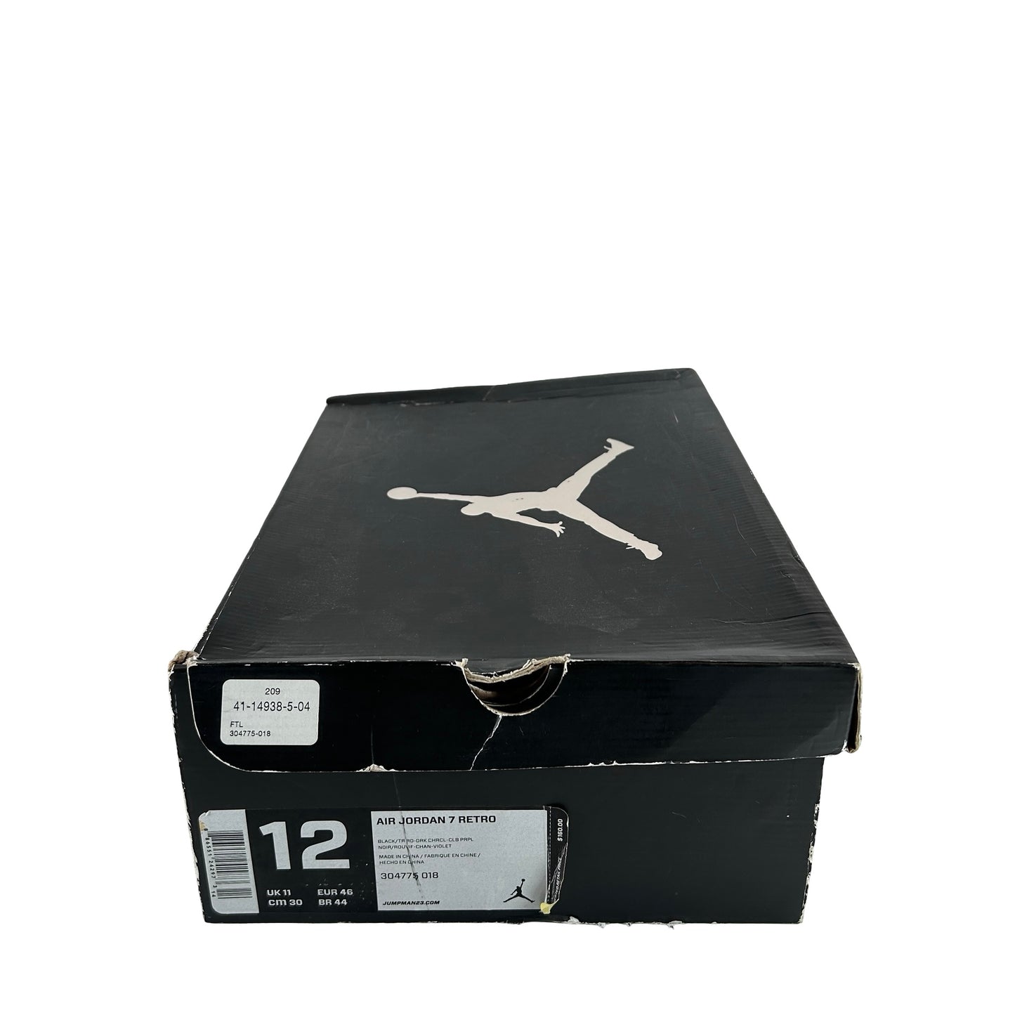 304775 018 Jordan 7 Retro Raptors (2012) [USED] - 12 M (Used)