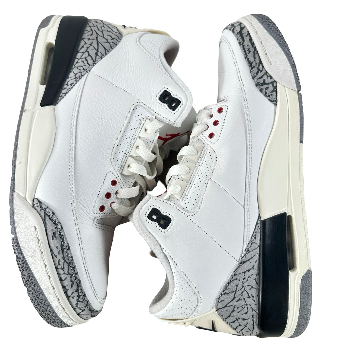 DN3707 100 Jordan 3 Retro White Cement Reimagined [USED] - 10.5 M (Used44)